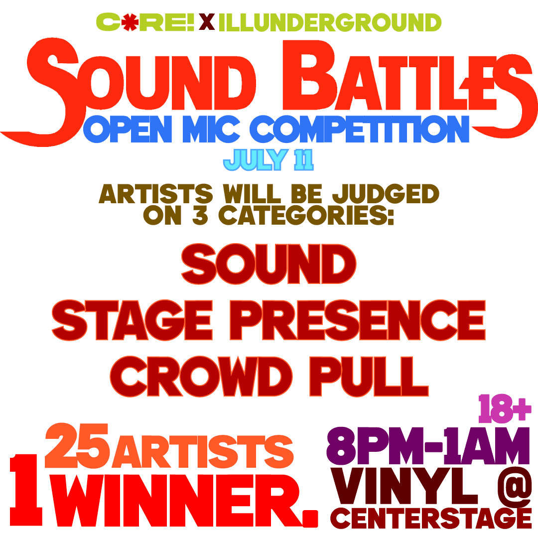 CORE x Illunderground Presents: Sound Battles at Vinyl